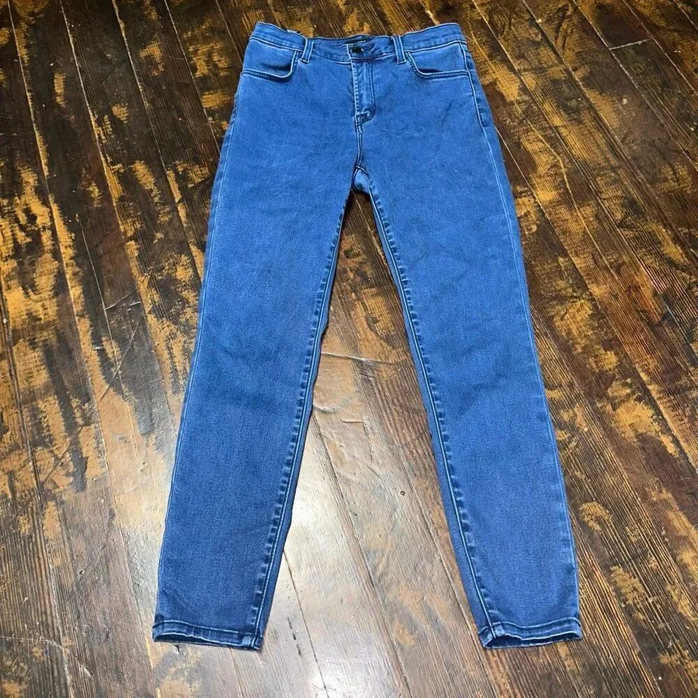J Brand luxe tapered medium wash normcore jeans